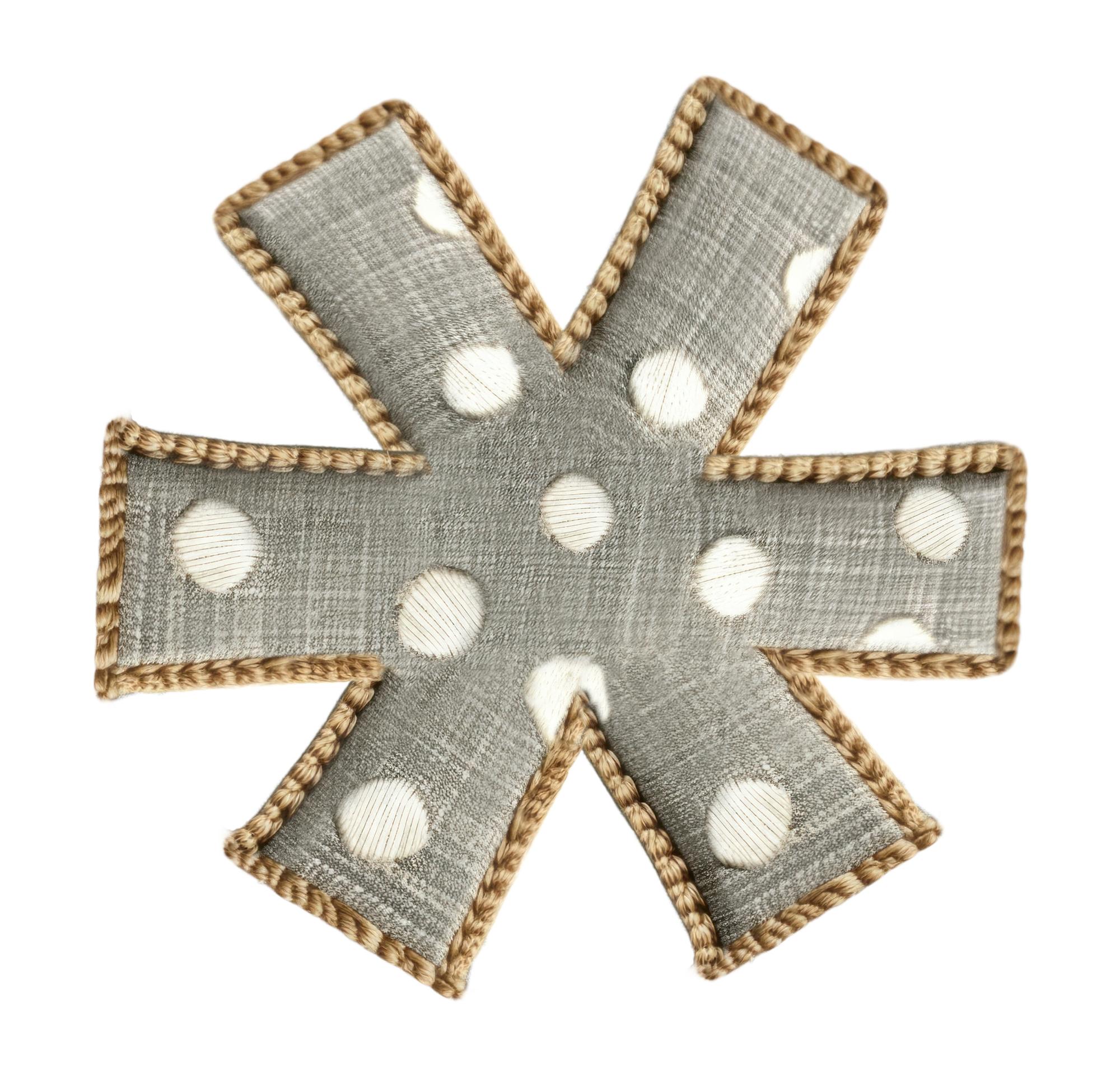 Collection of embroidered patches